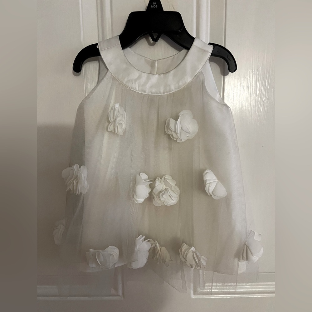 NWT Us Angels Infant Rosette Dress, 18mos